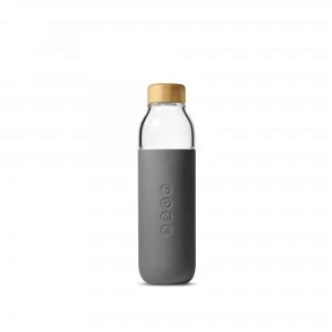 Soma Glass Water Bottle Grey