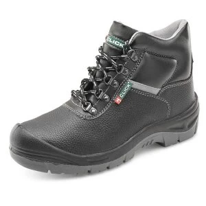 Click Footwear 5 Ring Dual Density Boot S3 PU Leather 10 Black Ref