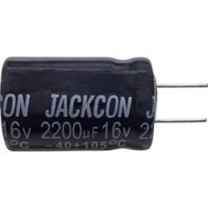 Subminiature electrolytic capacitor Radial lead 7.5mm 2200 uF