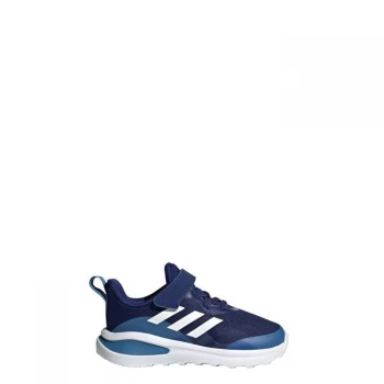 adidas FortaRun Elastic Lace Top Strap Running Shoes Kids - Victory Blue / Cloud White / F