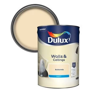 Dulux Buttermilk Matt Emulsion Paint 5L