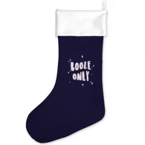 Booze Only Christmas Stocking