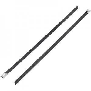 Cable tie 127mm Black Coated KSS 1091206