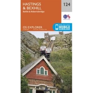 Hastings and Bexhill by Ordnance Survey (Sheet map, folded, 2015)