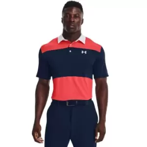 Under Armour 2022 Mens Playoff Polo 2.0 Rush Red Polo - M