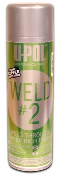Weld #2 Weld Through Primer - Copper Rich - 450ml WELDC/AL U-POL