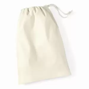 Cotton Stuff Bag - 0.25 To 38 Litres (XXS) (Natural) - Westford Mill