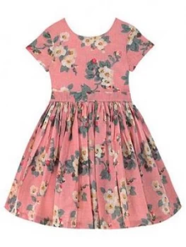 Cath Kidston Girls Mayfield Blossom Dress - Pink