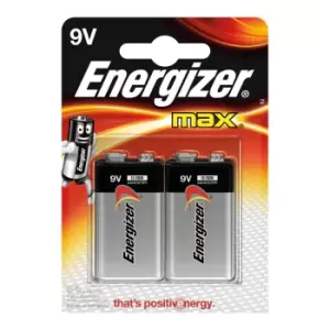 Energizer Electronics 9V Battery, Pack Of 2