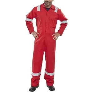 Click Fireretardant 50 Nordic Design Boiler suit Red
