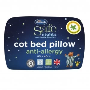 Silentnight Safe Nights Anti Allergy Cot Bed Pillow