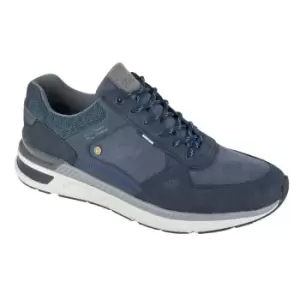 R21 Mens Two Tone Trainers (8 UK) (Navy Blue)