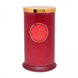 Shearer Candles Cranberry & Ginger Tall Jar Candle 924g