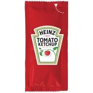 Heinz Tomato Ketchup Sachets Single Portion Pack of 200 HEI001