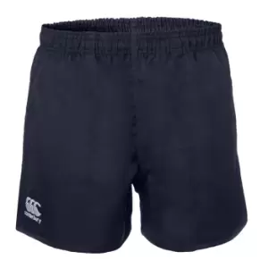 Canterbury Mens Professional Elasticated Sports Shorts (XL) (Navy)