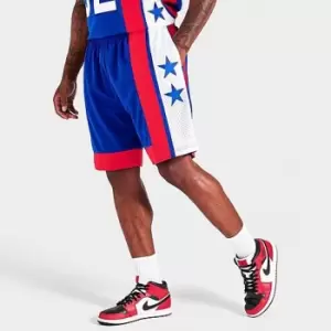 Mens Mitchell & Ness Philadelphia 76ers NBA Dr. J Swingman Shorts