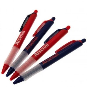 Arsenal FC (Pack Of 4) Pen Set