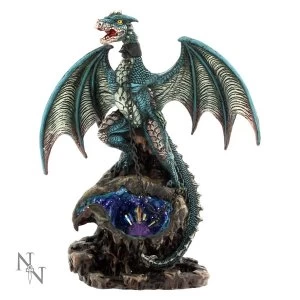 Azurine Dragon Figurine