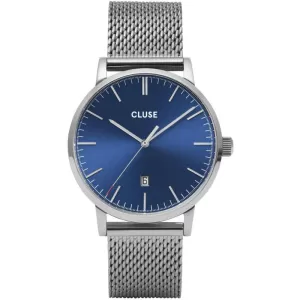 Cluse Blue and Silver 'Aravis' Fashion Watch - CW0101501004