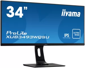 iiyama ProLite 34" XUB3493WQSU Quad HD IPS Ultra Wide LED Monitor