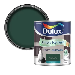 Dulux Simply Refresh Multi Surface Pine Needle Eggshell Paint 750m