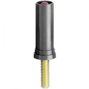 Screw adapter M4 threaded bolt 4mm plugBlackStaeubliSA400 VI1 pcs