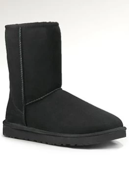 UGG Classic Short Boots - Black, Size 10, Men