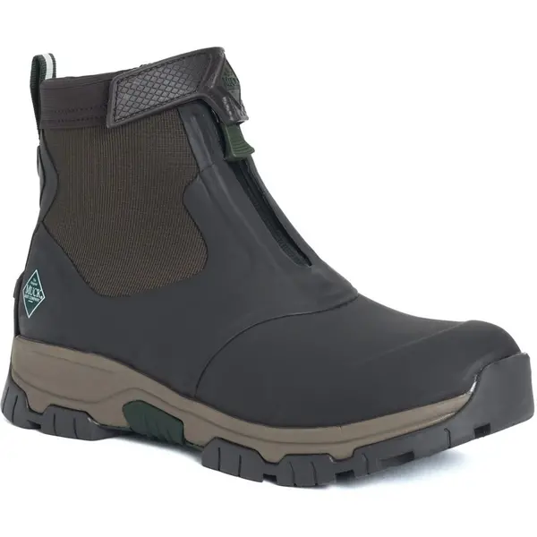 Muck Boots Mens Apex Mid Zip Waterproof Wellington Ankle Boots - UK 6 Brown male GDE2488DKB6