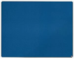 Nobo Premium Plus Blue Felt Notice Board 1500x1200mm