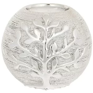 Tree of Life Tealight Ball Champagne