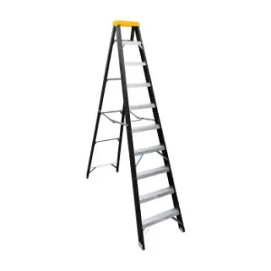 Rhino Fibreglass Step Ladder - 10 Tread
