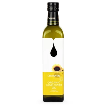 Clearspring Organic Sunflower Oil 500ml (Case of 6 )