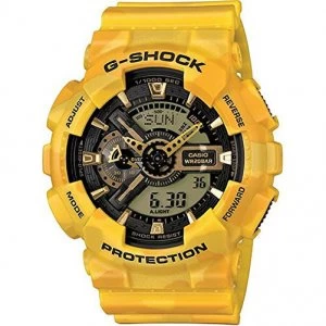Casio G SHOCK Standard Analog Digital Watch GA 110CM 9A Yellow