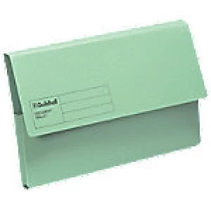 Guildhall Document Wallets Folio Green 285gsm Manila 50 Pieces