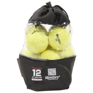 Master Titanium Golf Balls (Bag of 12) - Yellow