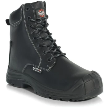 Black Safety Boots, S3 HRO SRC - Size 7 - Performance Brands