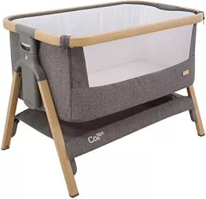 Tutti Bambini CoZee Bedside Crib - Charcoal