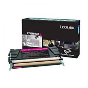 Lexmark X748H3MG Magenta Laser Toner Ink Cartridge