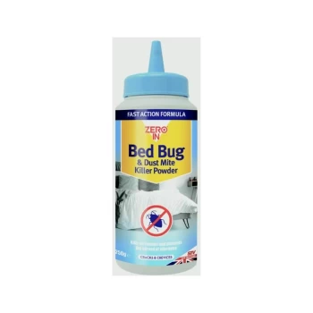 Bed Bug Dust Mite Killer Powder 250g - ZER982 - Zero In