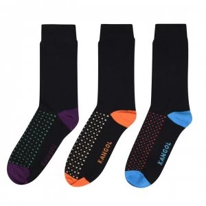 Kangol Formal Sock 3 Pack Mens - Dots