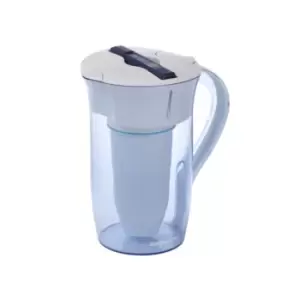 ZeroWater 10 cup Round Pitcher (Grey/Blue)