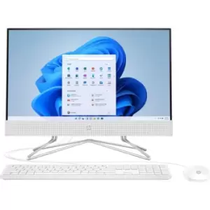 HP 21.5" All In One - 128 SSD - Snow White