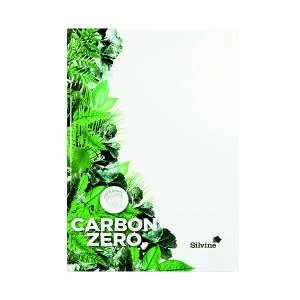 Silvine Premium Carbon Zero Certified Casebound Notebook Lined 120