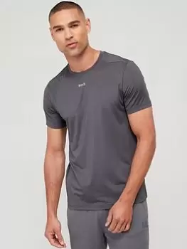 BOSS Active 1 Slim Fit T-Shirt - Dark Grey, Size XL, Men