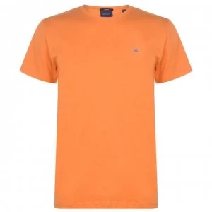 Gant Crew Logo T Shirt - Orange 812