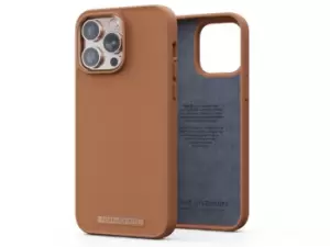 Njord byELEMENTS Genuine Leather Case for Apple iPhone 14 Pro Max Cognac NA44GL04