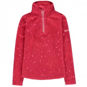 Nevica Brixen Quarter Zip Fleece Junior Girls - Pink