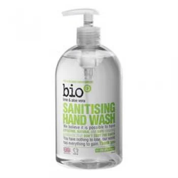 Bio D Sanitising Hand Wash - Lime & Aloe 500ml