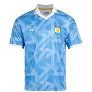 Classicos de Futebol Argentina Retro Fan Shirt Mens - Blue