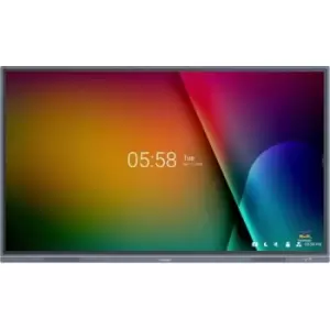 Viewsonic VS IFP 75 40 point 400 NIT Interactive flat panel 190.5cm (75") LCD 350 cd/m 4K Ultra HD Grey Touch Screen Built-in processor Android 11